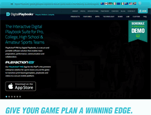 Tablet Screenshot of digitalplaybooks.com